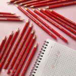 مداد قرمز ساده