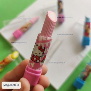 پاکن اتودی فانتزی طرح رژ لب طرح کیتی رنگ صورتی